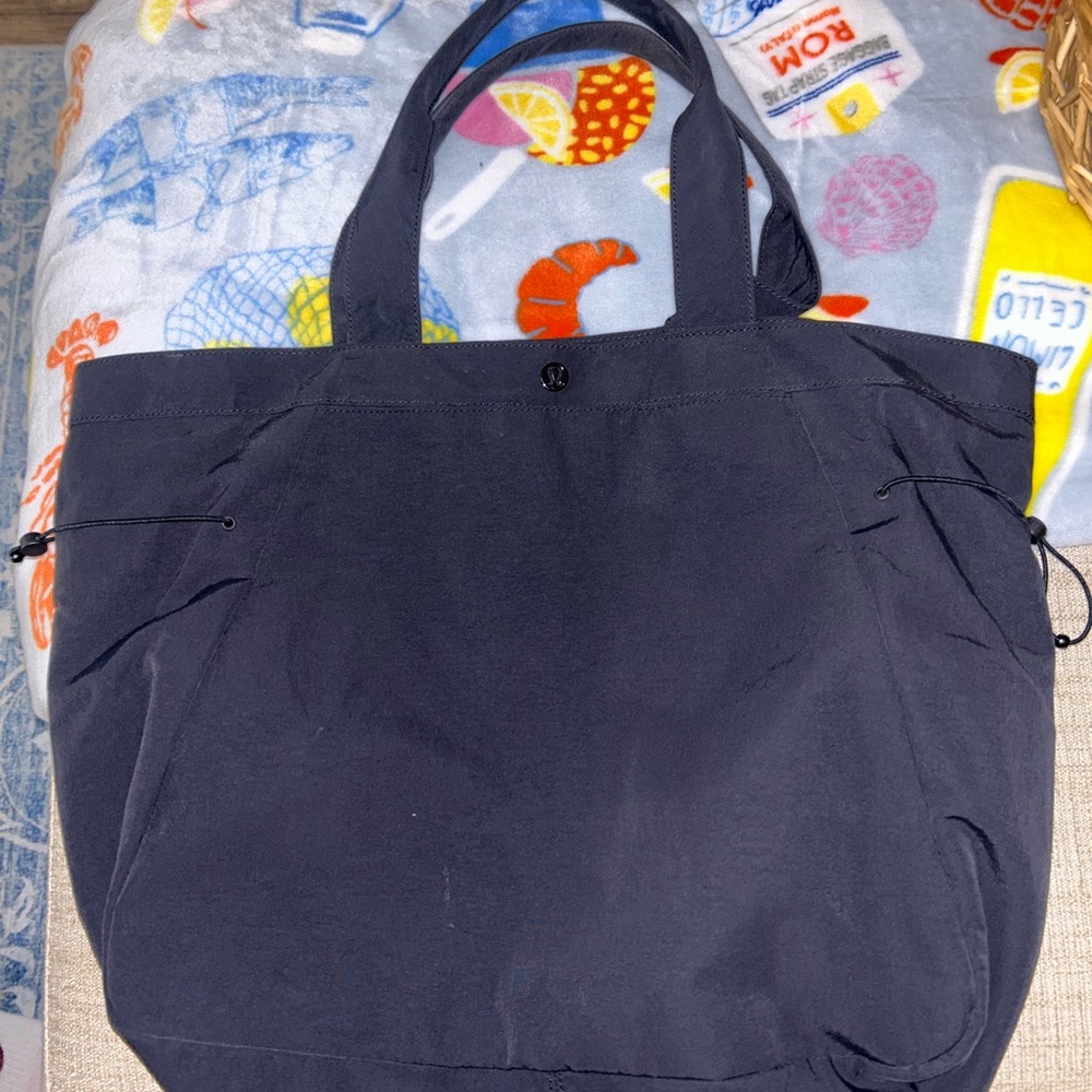 Lululemon Athletica Black Tote Bag